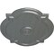 Ekena Millwork Waltz Ceiling Medallion (Fits Canopies up to 4 1/2"), 21 1/4"W x 17 3/8"H x 1"P, Platinum CM21WAPLS - alternate 3